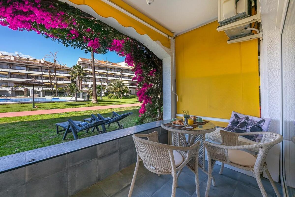 Golden Mile Getaway, Garden View, Pool & Comfort Marbella Eksteriør bilde